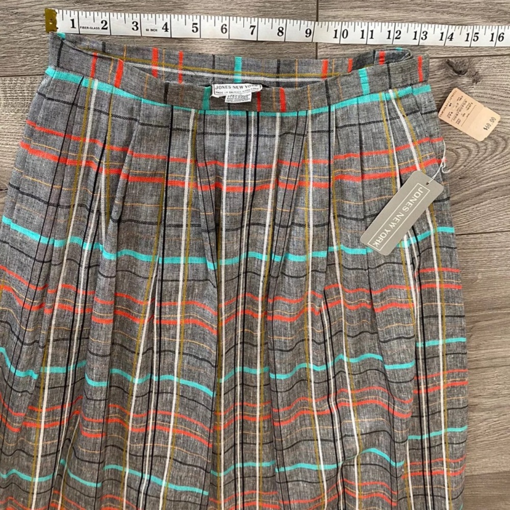 Jones New York Vintage NWT 80s/90s 2-Piece Set Size S Boho Mod Hippie Rare - Picture 10 of 16